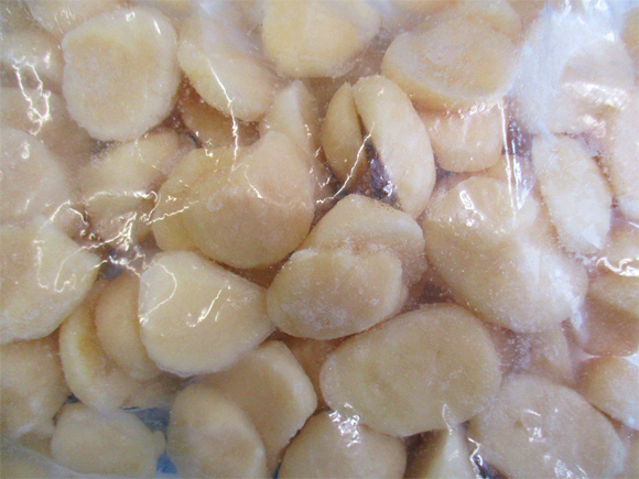 北海道産冷凍ほたて貝柱（チョイかけ）1キロ